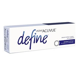 ワンデー アキュビュー ディファイン モイスト アクセントスタイル 【BC】8.5【PWR】±0.00 30枚入