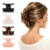 Acetate Butterfly Hair Clips, Medium Hair Claw Clips, 4 Pack
