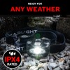 LED Headlamp Battery Powered 2-pack | Head Lamp Running Hunting