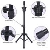 Mini Wig Tripod Stand – Adjustable Foldable Mannequin Head Holder