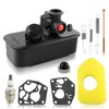 Carbhub 494406 Fuel Tank and 795477 Carburetor Replacement for 498809