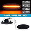 POPMOTORZ LED Side Indicator Indicator Black with Canbus Error Free