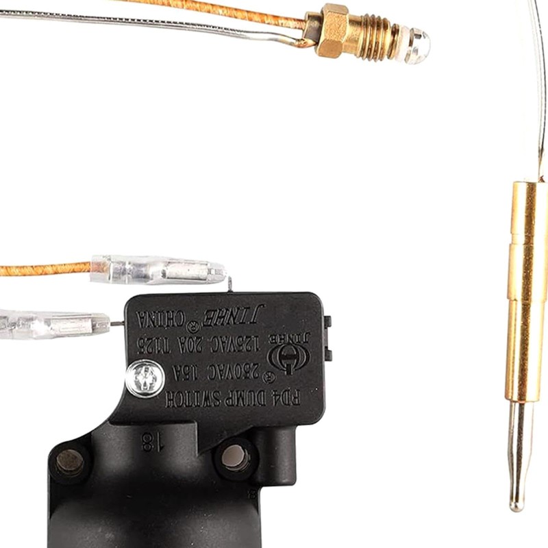 Generic Thermocouple Tilt Switch with M8 End Connection Nut Gas