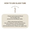 COCODOR Rose Flower Reed Diffuser/Pure Cotton/6.7oz(200ml)/1 Pack/Reed Diffuser, Reed Diffuser