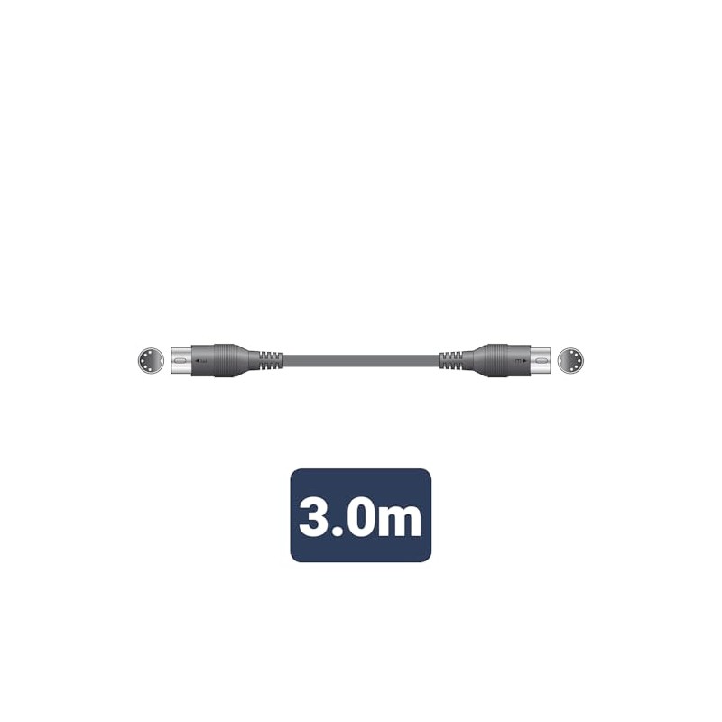 Chord Quality Midi Lead 3.0m