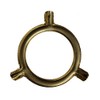 B&P Lamp® 3-Way Uno Bridge Adapter, Brass Plated & Lacquered