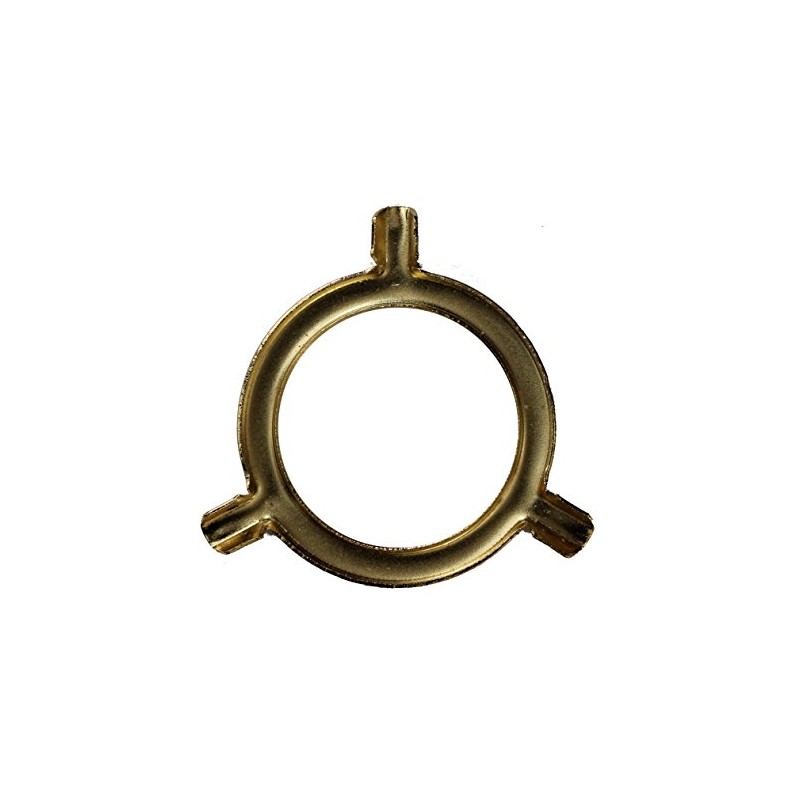 B&P Lamp® 3-Way Uno Bridge Adapter, Brass Plated & Lacquered