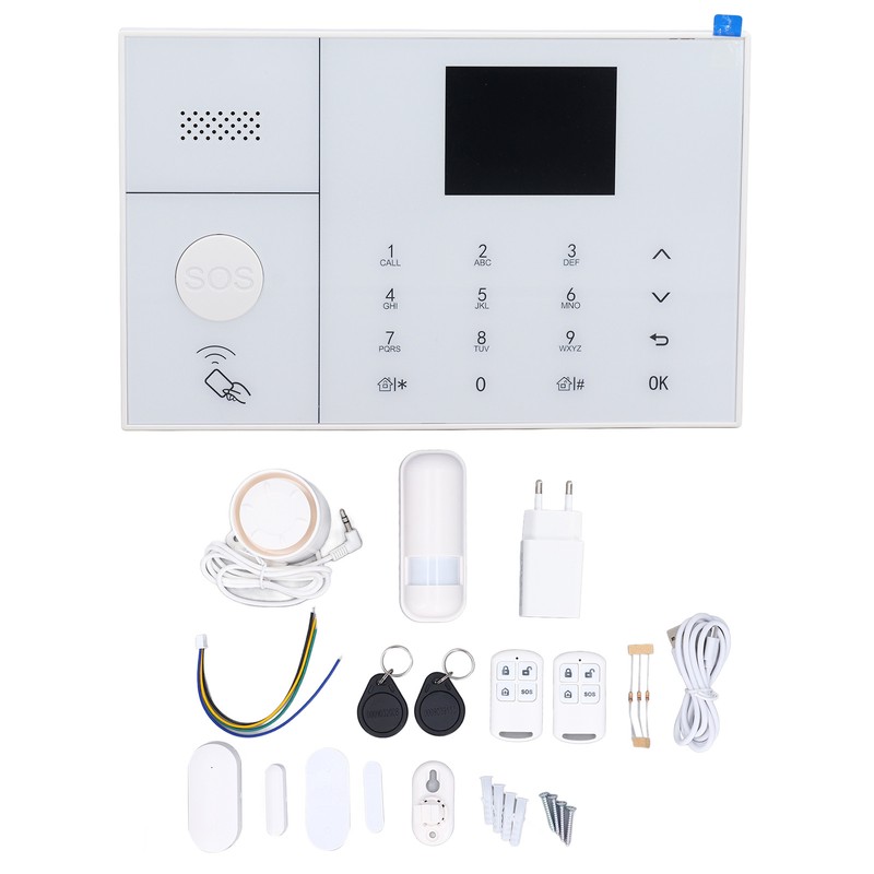 WiFi Home Alarm System Dual Way Voice GSM Smart Security