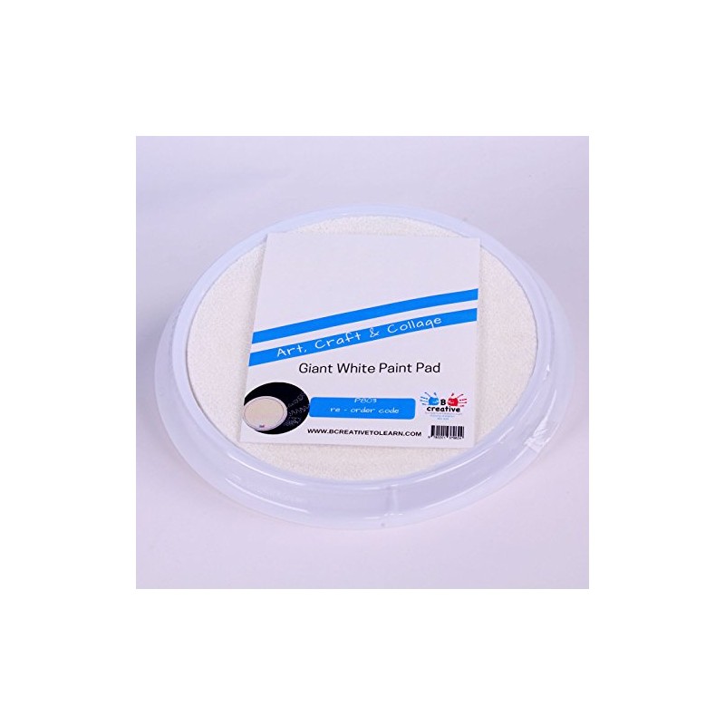 Bcreative Giant Washable White Paint Pad