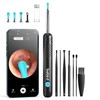 Ear Wax Removal Tool Camera, R1 Upgraded Anti-Fall Off Eartips
