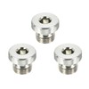 YOKIVE 3 Pcs M10 x 1 Pipe Plug, Male Thread