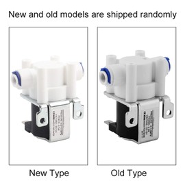 MOUMOUTEN Inlet Water Solenoid Valve Normally Closed, DC 12 V Plastic Tube Inner Diameter 1/4 Inch for RO Reverse Osmosis Pure System