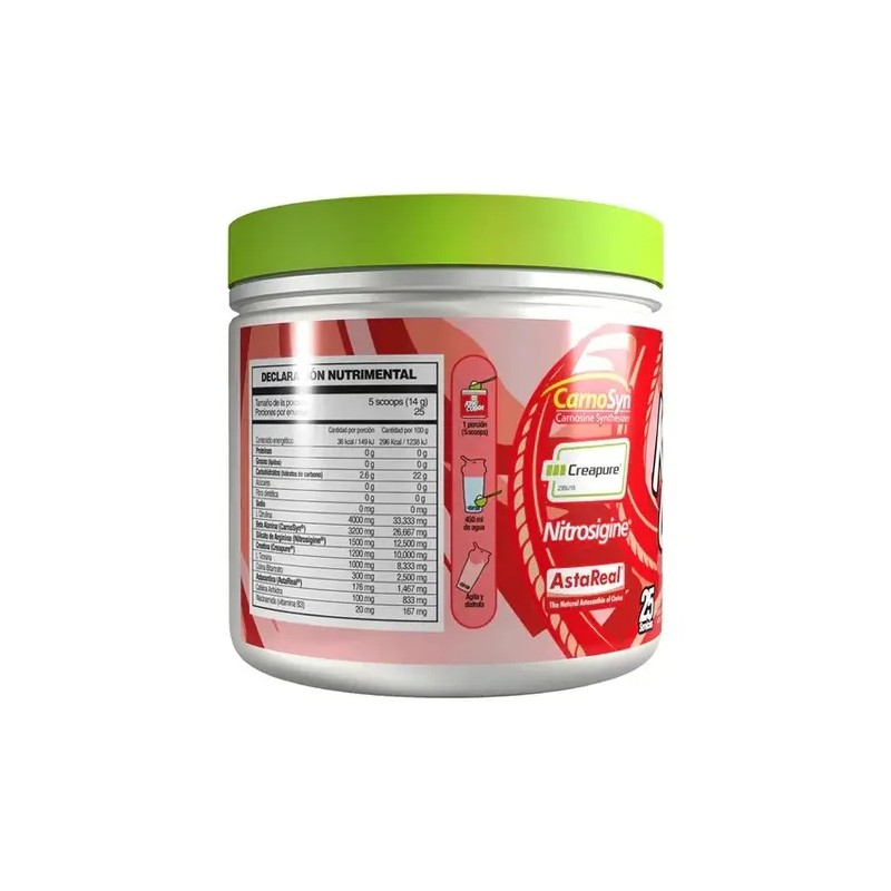 Pre Entreno King Cobra Fsb 350 Gr 25 Servicios Pre