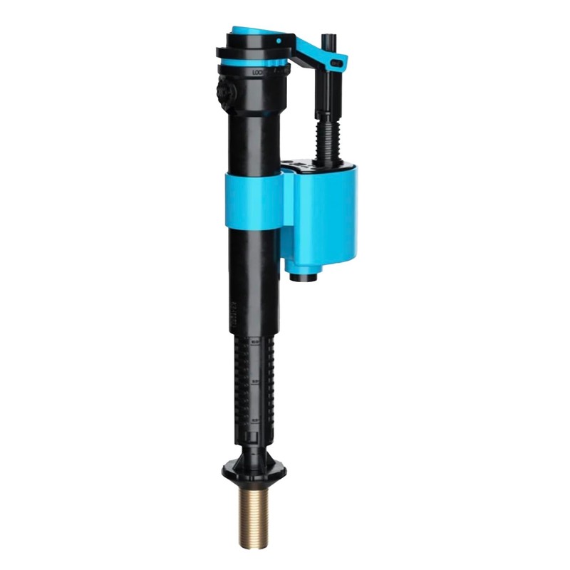 Adjustable Toilet Fill Valve with Universal Threads 3/8" and 1/2",