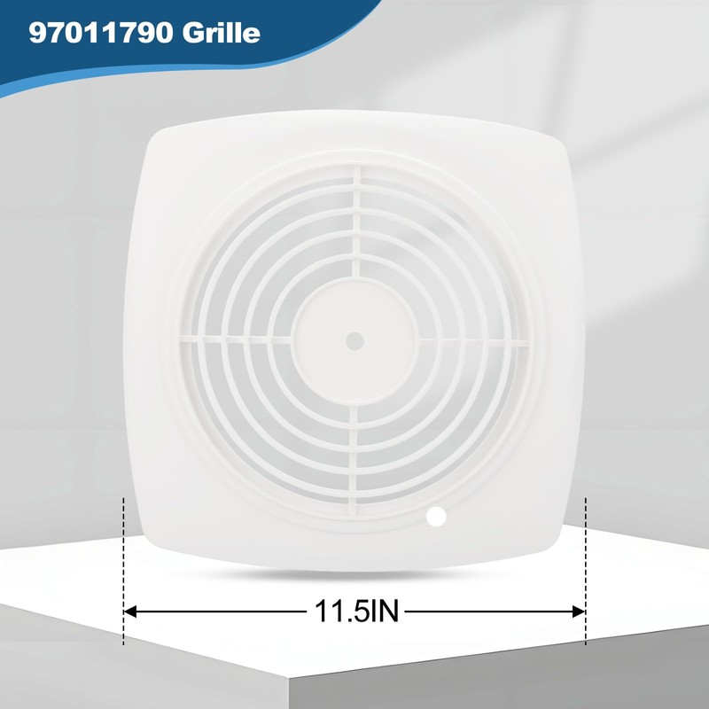 97011790 S97011790 Bathroom Exhaust Fan Cover Grille Fits 509S-A and