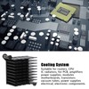 10Pcs Compact Motherboard Radiator Aluminum Cooling System for Computers Heat