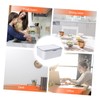 KONTONTY Wet Dry Tissue Box Holder Safe Non-Slip Material Perfect