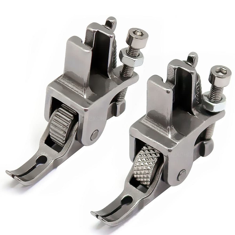 Fbshicung Adjustable Iron Gear Presser Foot P363 Roller Zipper Presser
