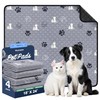 WanpeeGoo WanpeeGoo Washable Pee Pads for Dogs, 4 Pack Absorbent