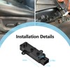 Power Seat Control Switch 8 Way 87066-4HA0A Compatible with Nissan
