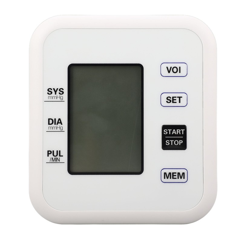 Blood Pressure Machine Large Display Voice Announcement Irregular Heartbeat Detection