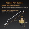 LoloWheat Stainless Steel Exhaust Back Pressure Sensor Tube & EBP