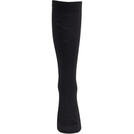 Lightweight Comfy Sports pressure Socks Graduated Knee High Stockings for Women & Men Hiking Running (Black, XXL)