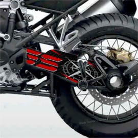 Sticker Cardano Swingarm Compatible for Motorcycle R1200 GS 2013-2018 R1200 GSA 2014-2018 R1250 GS 2018-2023 R1250 GSA 2019-2020 (Red)