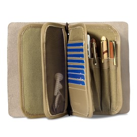 ZUOYOUZ Women's Large Wallet Portrait Format with Coin and Debit Card Compartment, Leather Purse Large Many Compartments for Men and Women, maroon, Retro