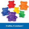 Learning Resources Three Bear Family Counters - 96 Pieces, Ages