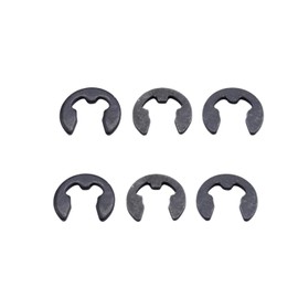 SHLPDFM 6 x Turbocharger Actuator Wastegate Retaining Ring E Clip Pin for Garrett T3 T34 T38 T04B & T04E