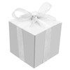 Oletx 25Pcs 3''x3''x3'' White Gift Boxes Set