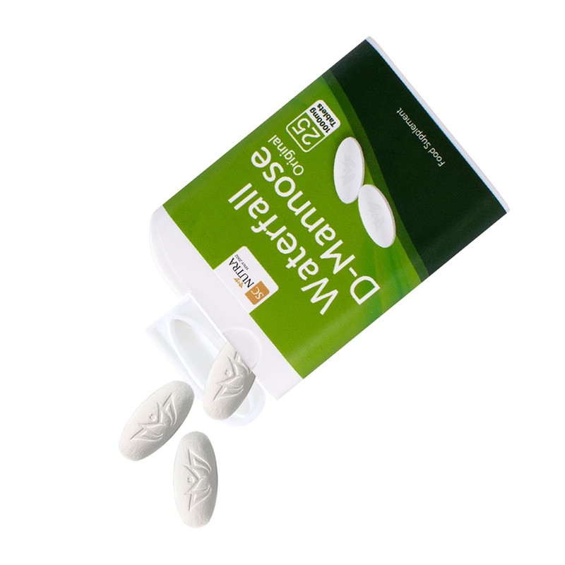 D-Mannose Tablets 1000mg - Waterfall D-Mannose sourced Naturally from Birch