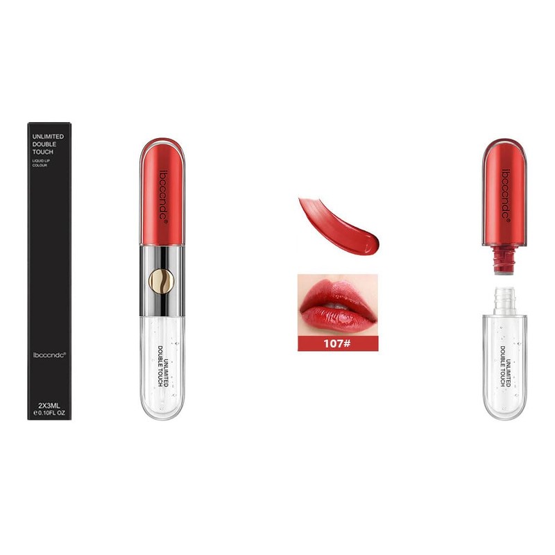 zalati Lip Gloss 6ml Lip Glow Oil with 2-in-1 Dual