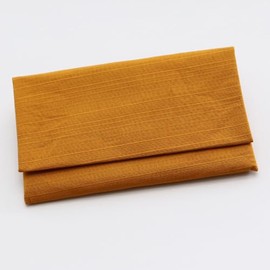 Dotcom (Choose from 11 Colors) Mustard Color Prayer Bag/Prayer Pongee (Pongee) Loose Size; Prayer Beads for Funeral, Funeral, Buddhist Goods, Vigorous Storage, Prayer Beads Bag, Large, Men's, Women's,