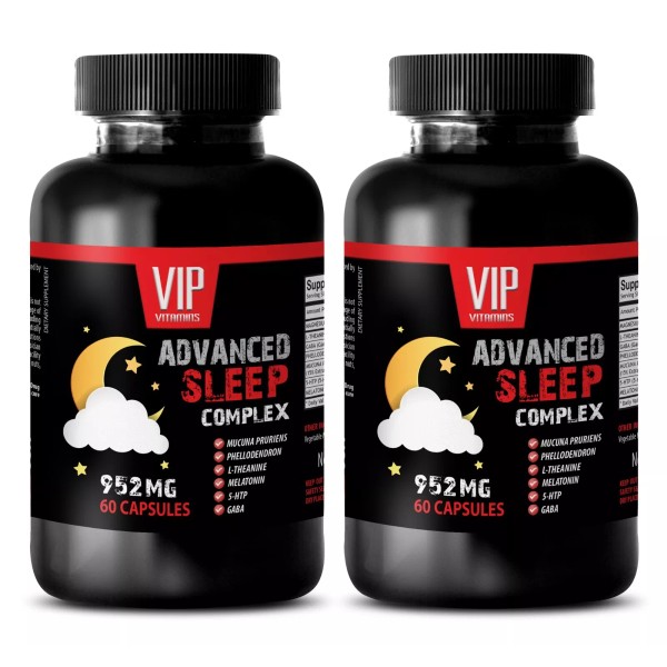 VIP VITAMINS 5-HTP mood enhancement - ADVANCED SLEEP COMPLEX -
