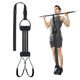 KOOPRO New Pull Up Assist Tube, Chin Up Assist Tube, Thicken Natural Latex, Stable, High Strength, Adjustable, Pull Up Machine Training, Muscle Training Equipment, Stretchable, Pull Up Assist Band