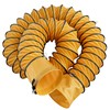 Hon&Guan 8 Inch PVC 25 FT Flexible Duct with Adjustable