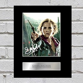 Emma Watson Signed Mounted Photo Display Hermione Grange