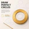 Adjustable Circular Drawer, Rotary Metal Circle Stencil Airkel Circle Drawing