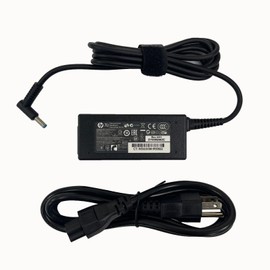 Genuine Replacement Blue Tip 45w Laptop Charger for HP 741727-001 740015-002 740015-004 719309-003 721092-001 854054-002 854054-003 854054-001 740015-001 Stream 11 13 14 19.5V 2.31A AC Adapter