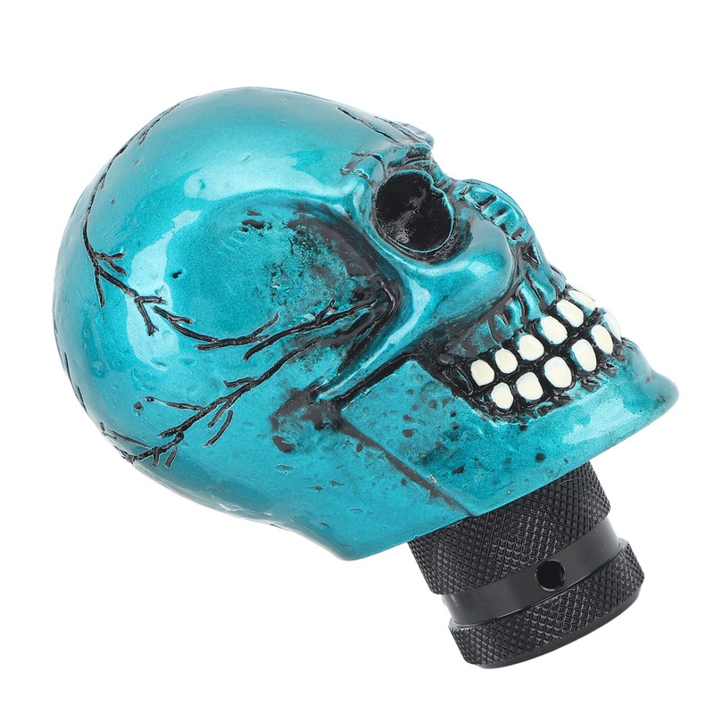 Skull Gear Shift Head Resin Shifter Knob Car Transmission Shifting