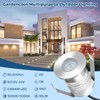 Gardencoin Outdoor Recessed LED Lights, Heavy Duty Soffit and Deck