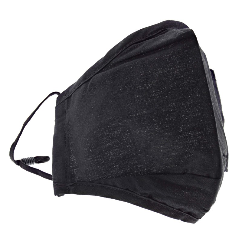 Zac's Alter Ego Non Medical Black Breathable Cotton Face Mask