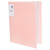 M&G 60-Pocket Binder with PP Plastic Sleeves A4(Pink), Art Portfolio