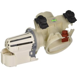 GSPUSA 461970228511 461970228512, 461970228513 CKD228513X compatible with GE, Hotpoint Washer Drain Pump Assembly fits old # 280187, 461970228511, 461970228513-GV