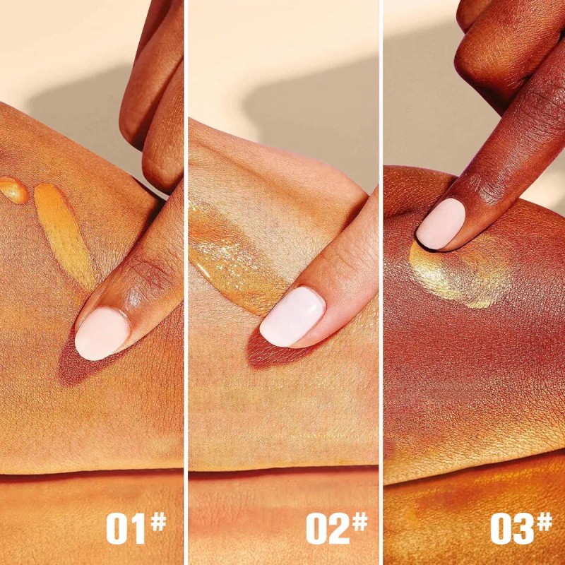Phofay Iluminador Maquillaje Líquido Del Cuerpo Color Varios