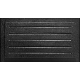 Crawl Space Vent Cover - Outward Mounted Design and Durable ABS Construction - Enhance The Aesthetics of Your Home's Crawl Space (10" H x 18" W, Black)