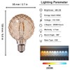 Vintage LED Edison Bulb G30 4W Dimmable LED Filament Bulb