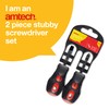 Amtech Stubby Screwdriver Set - Hand Tools for Home DIY,